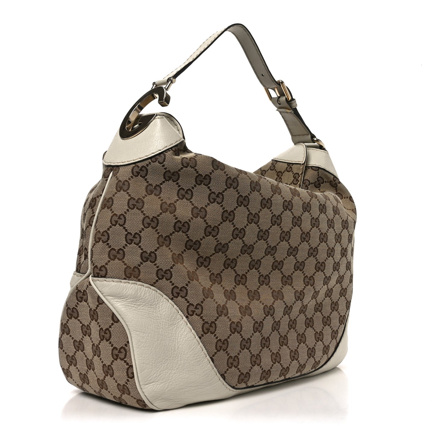 Monogram Medium Charlotte Tote Off White