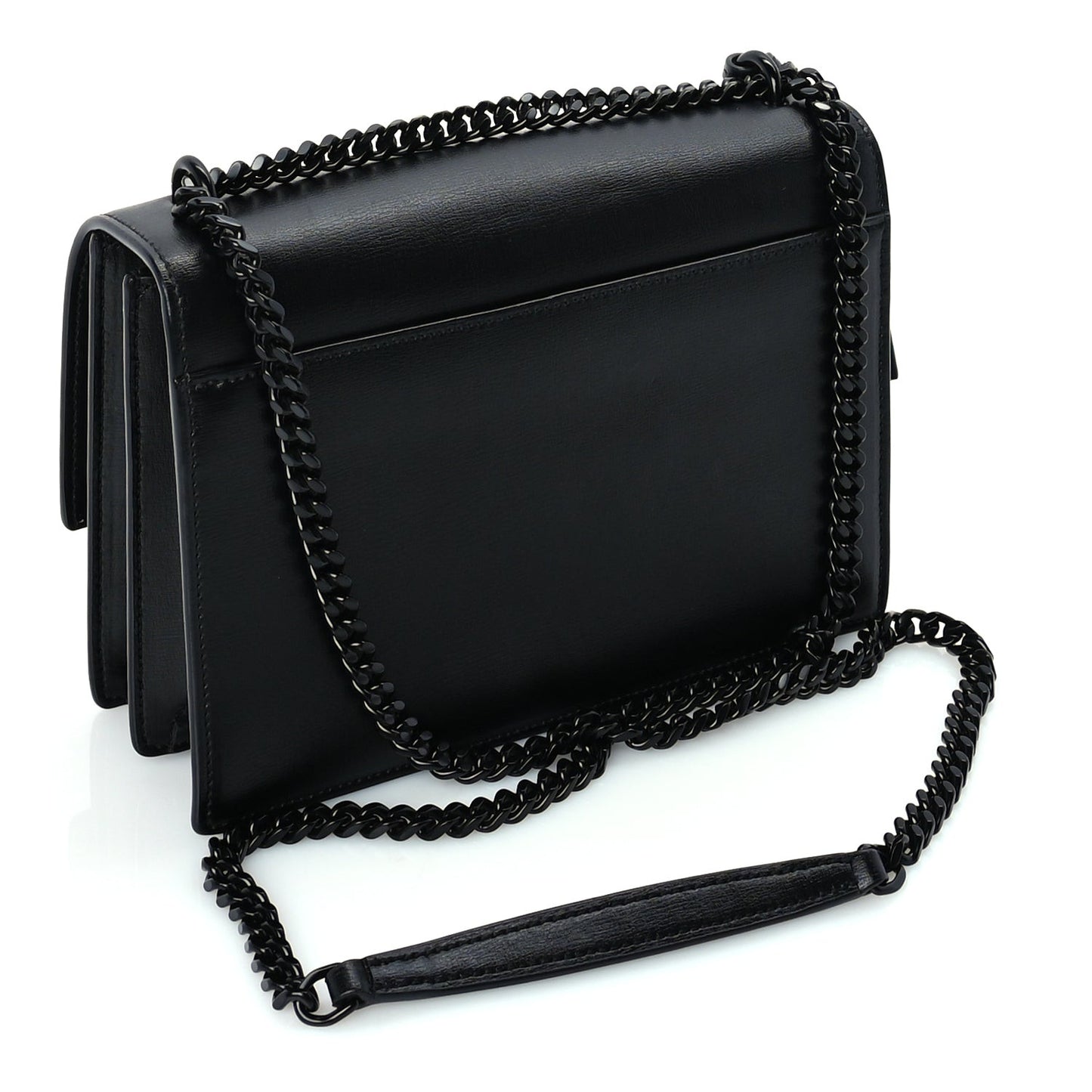 Calfskin Medium Monogram Monochrome Sunset Black