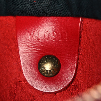 Louis Vuitton Epi Speedy 25 Rouge 8 of 19