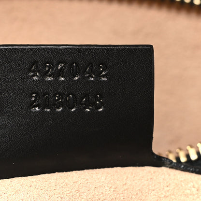 Gucci GG Supreme Monogram Bees Print Small Day Backpack Beige Oro Black 7 of 11