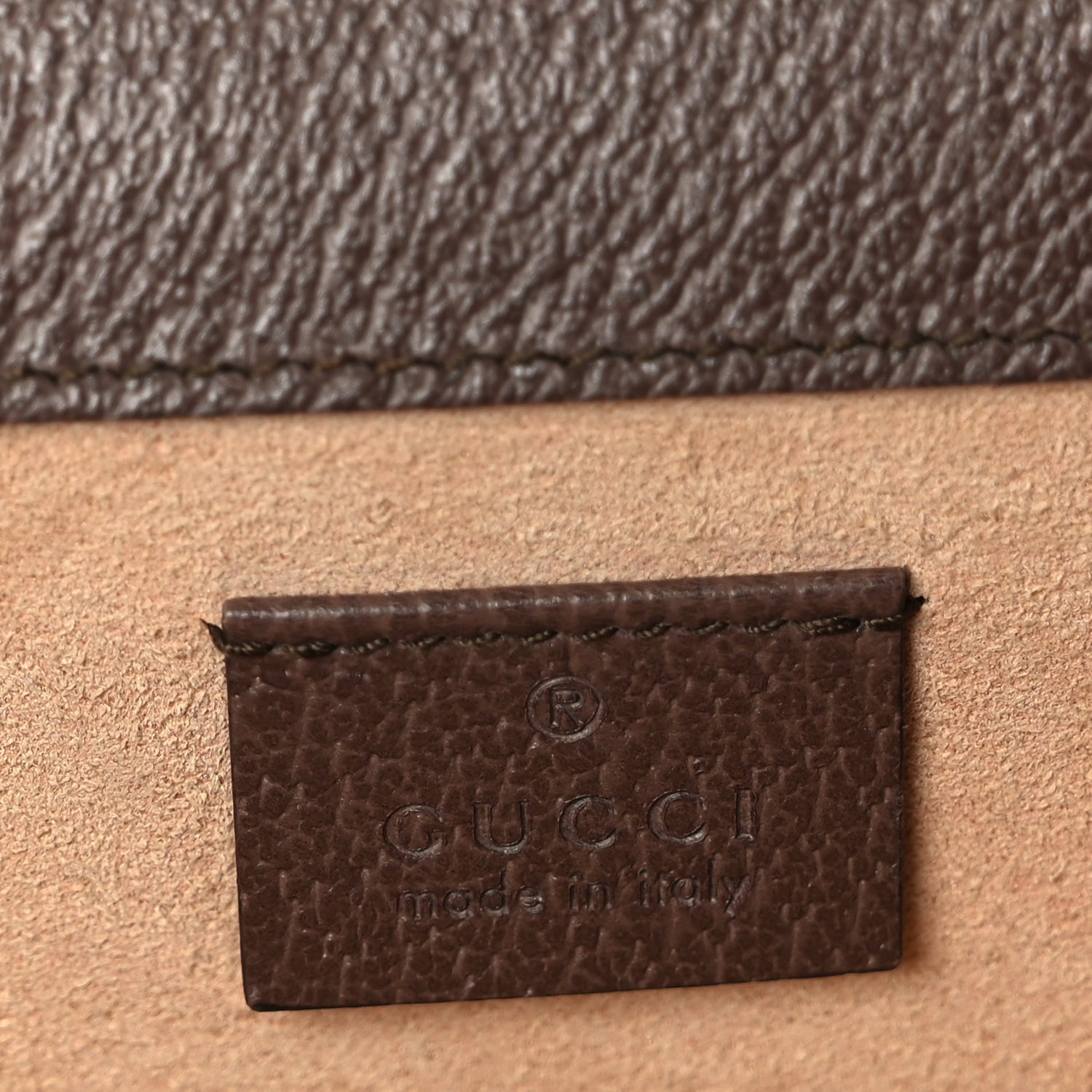Gucci GG Supreme Monogram Textured Dollar Calfskin Top Handle Dionysus Shoulder Bag Beige Ebony New Acero 5 of 9