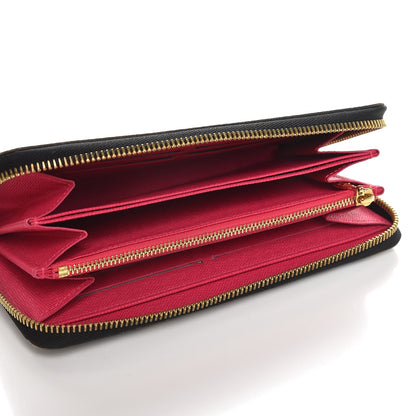 Louis Vuitton Monogram Multicolor Zippy Wallet Black Grenade 5 of 8