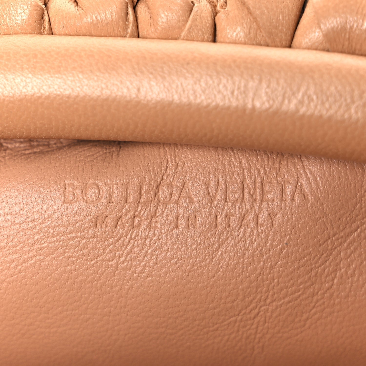 Bottega Veneta Nappa Intrecciato The Mini Pouch Almond 5 of 8