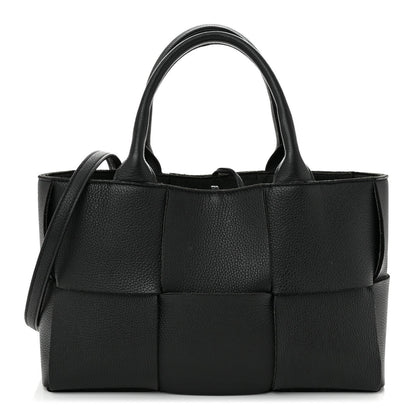 Bottega Veneta Nappa Maxi Intrecciato Mini Arco Tote Black 1 of 7