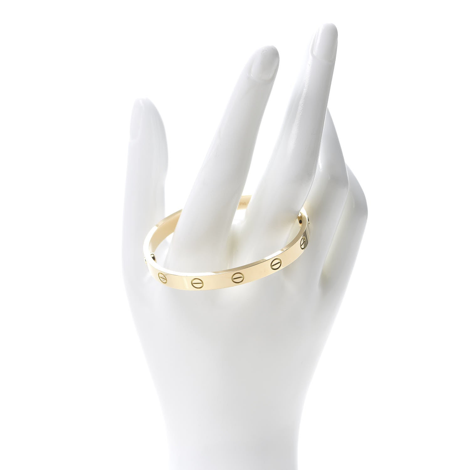 Cartier 18K Yellow Gold LOVE Bracelet 16 2 of 6