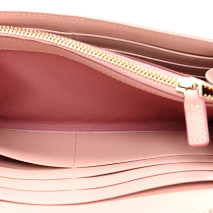 MCM Visetos Large Patricia Wallet On Chain Soft Pink 6 of 7