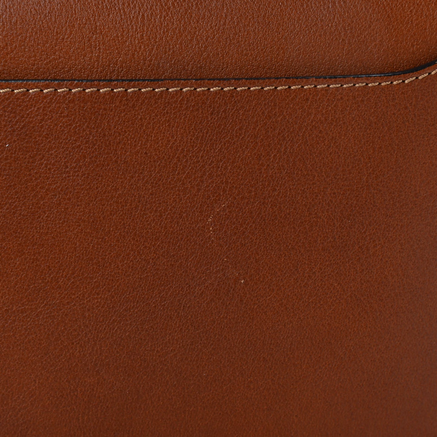 Calfskin Suede Medium Nile Bracelet Bag Caramel