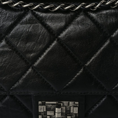 Chanel Washed Lambskin Jumbo Take Away Flap Black 7 of 9