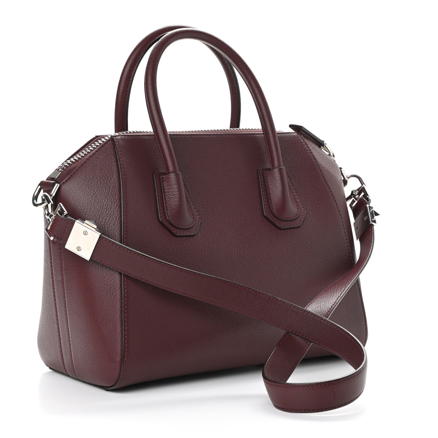 Givenchy Sugar Goatskin Small Antigona Oxblood 2 of 9