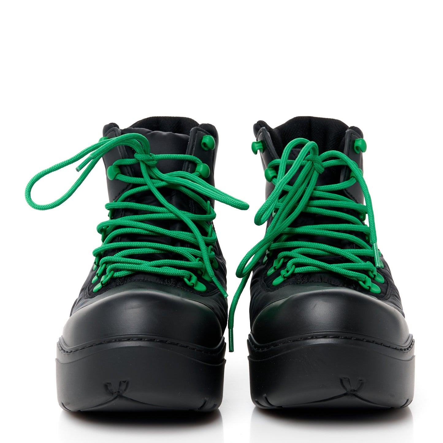 Technical Fabric Rubber Puddle Bomber Boots 37 Black Grass