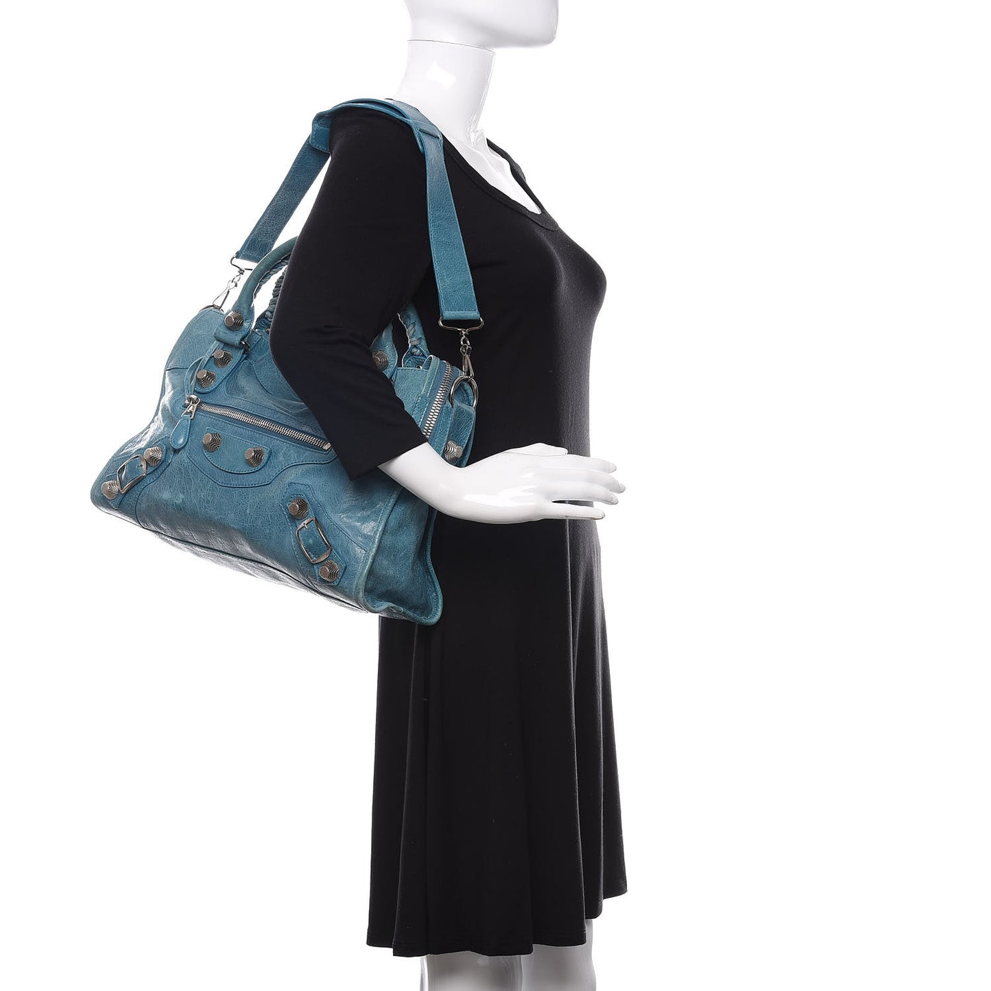 Agneau Giant 21 Silver Hardware City Cyclade