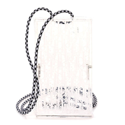 Christian Dior Plexiglass Vertical Pouch Translucent 1 of 8