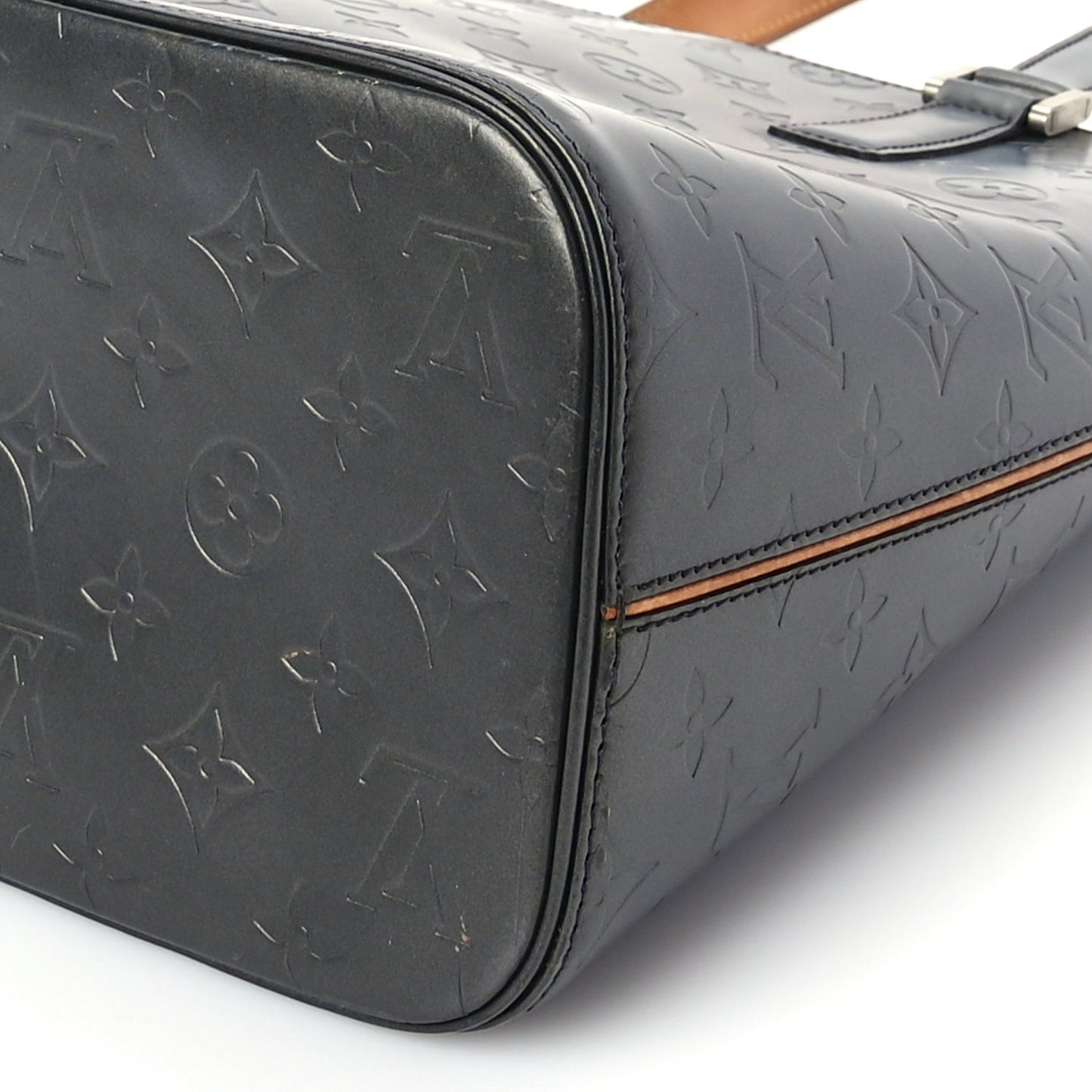 Mat Monogram Stockton  Black