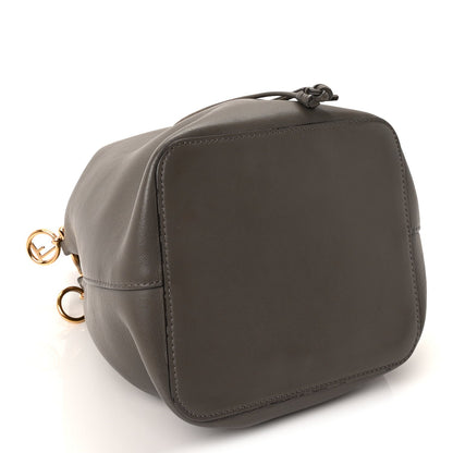 Fendi Vitello Grace Matte F is  Grande Mon Tresor Bucket Bag  Argilla 3 of 8