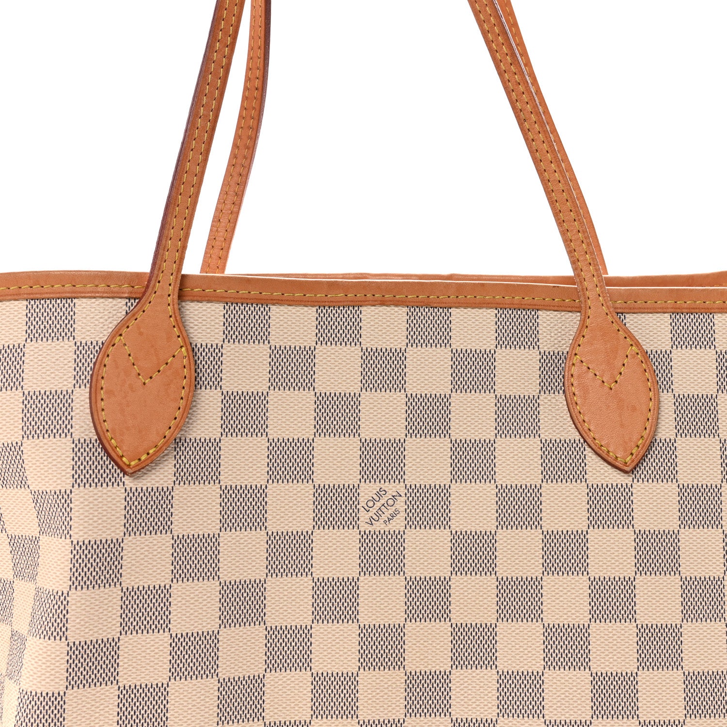 Louis Vuitton Damier Azur Neo Neverfull MM Rose Ballerine 7 of 10