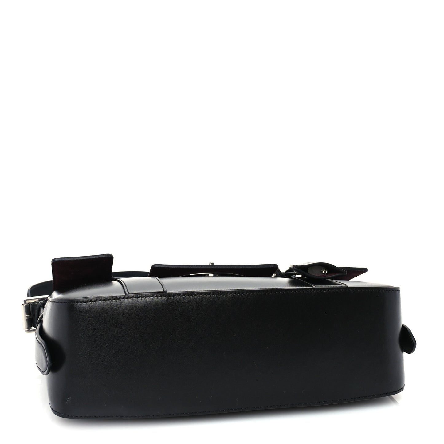 Shiny Smooth Calfskin East West Bayswater Black