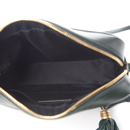 Saint Laurent Calfskin Matelasse Monogram Lou Camera Bag Green 5 of 11