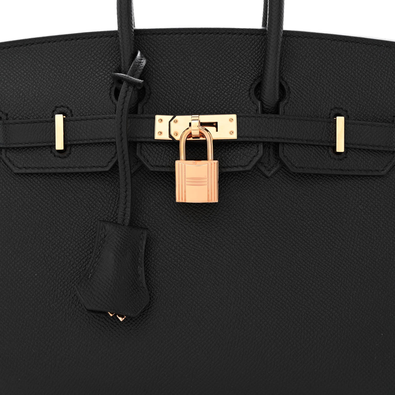Hermes Epsom Birkin Sellier 25 Black 8 of 11