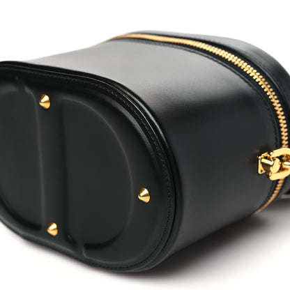 Christian Dior Lambskin Signature CD Vanity Case Black 10 of 11