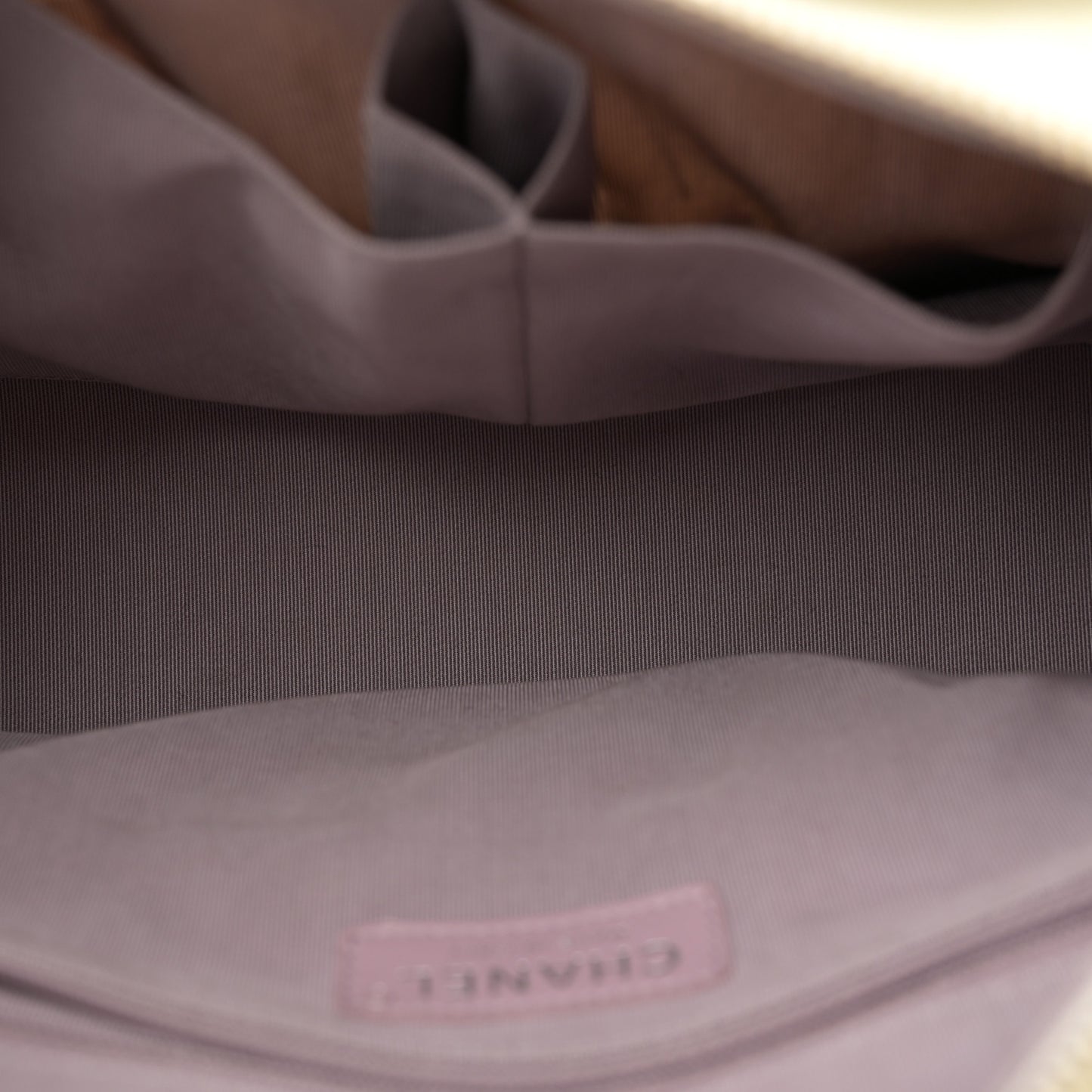 Tweed PVC Patent Chevron Quilted Medium Gabrielle Hobo White