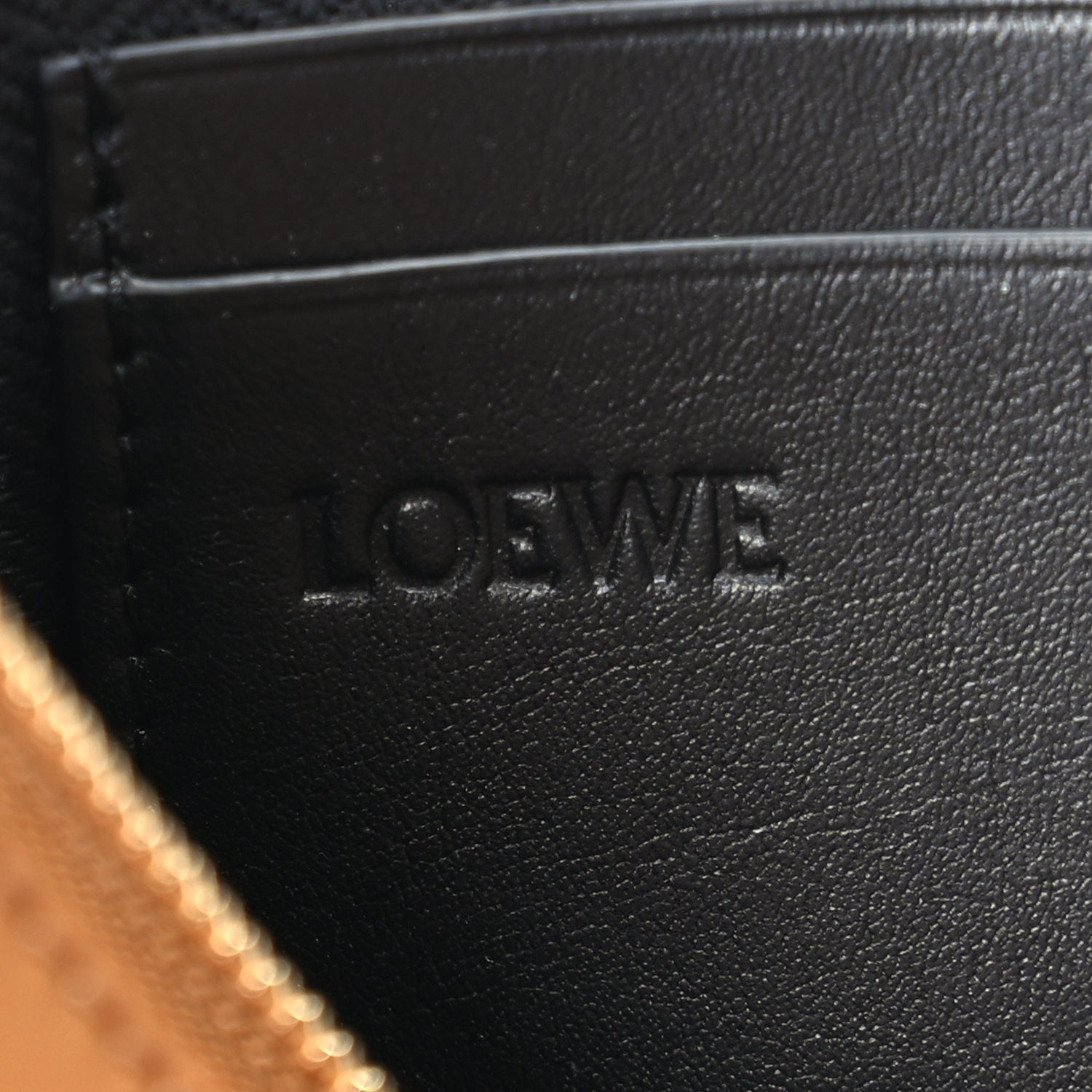 Loewe Nappa Flamenco Knot Pouch Oak Black 7 of 7