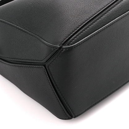 Loewe Calfskin Small Puzzle Bag Black 9 of 10