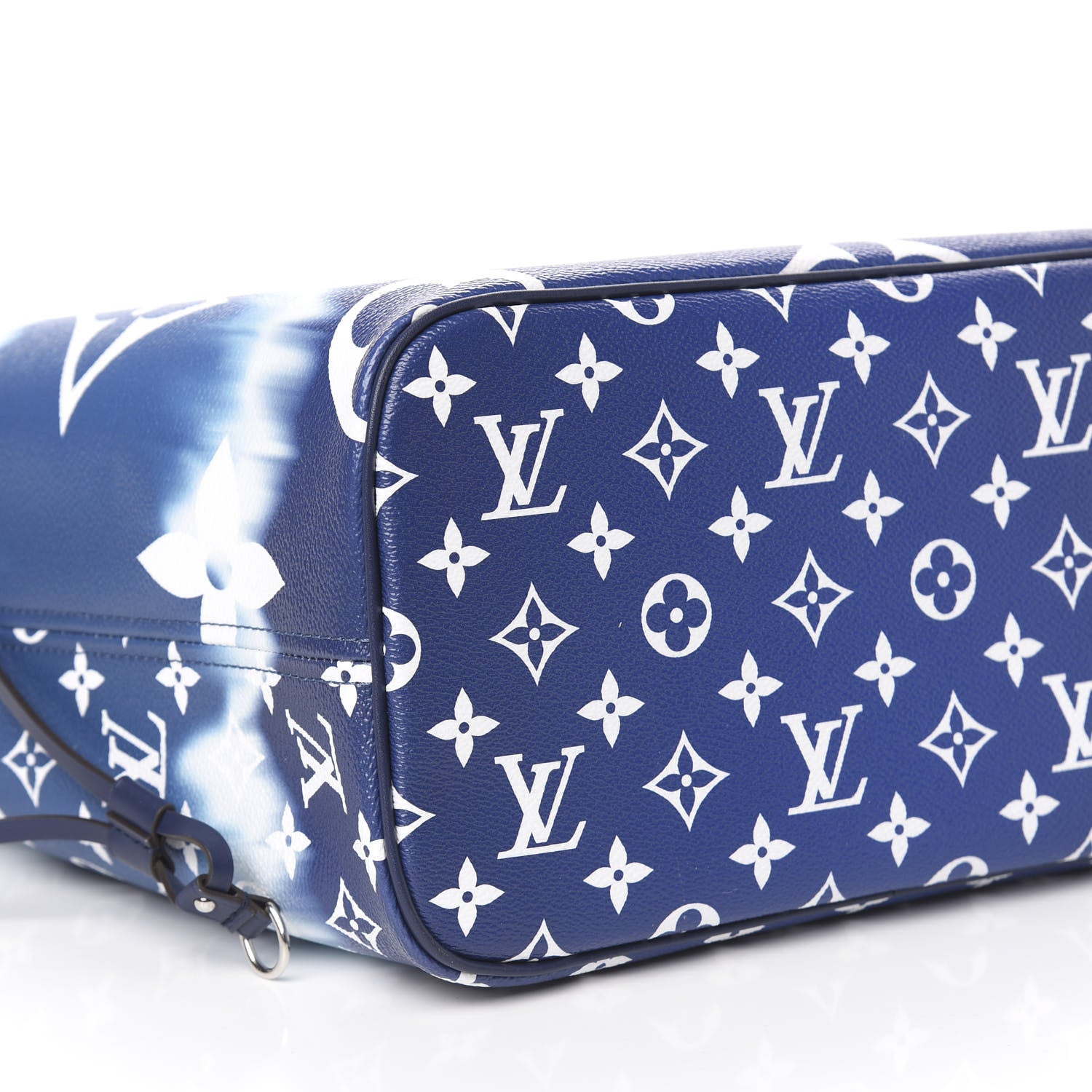Louis Vuitton Monogram Escale Neverfull MM Blue 10 of 12