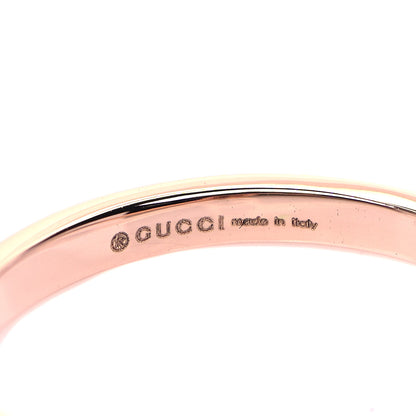 Gucci 18K Rose Gold GG Running Stacking Ring 52 6 5 of 5