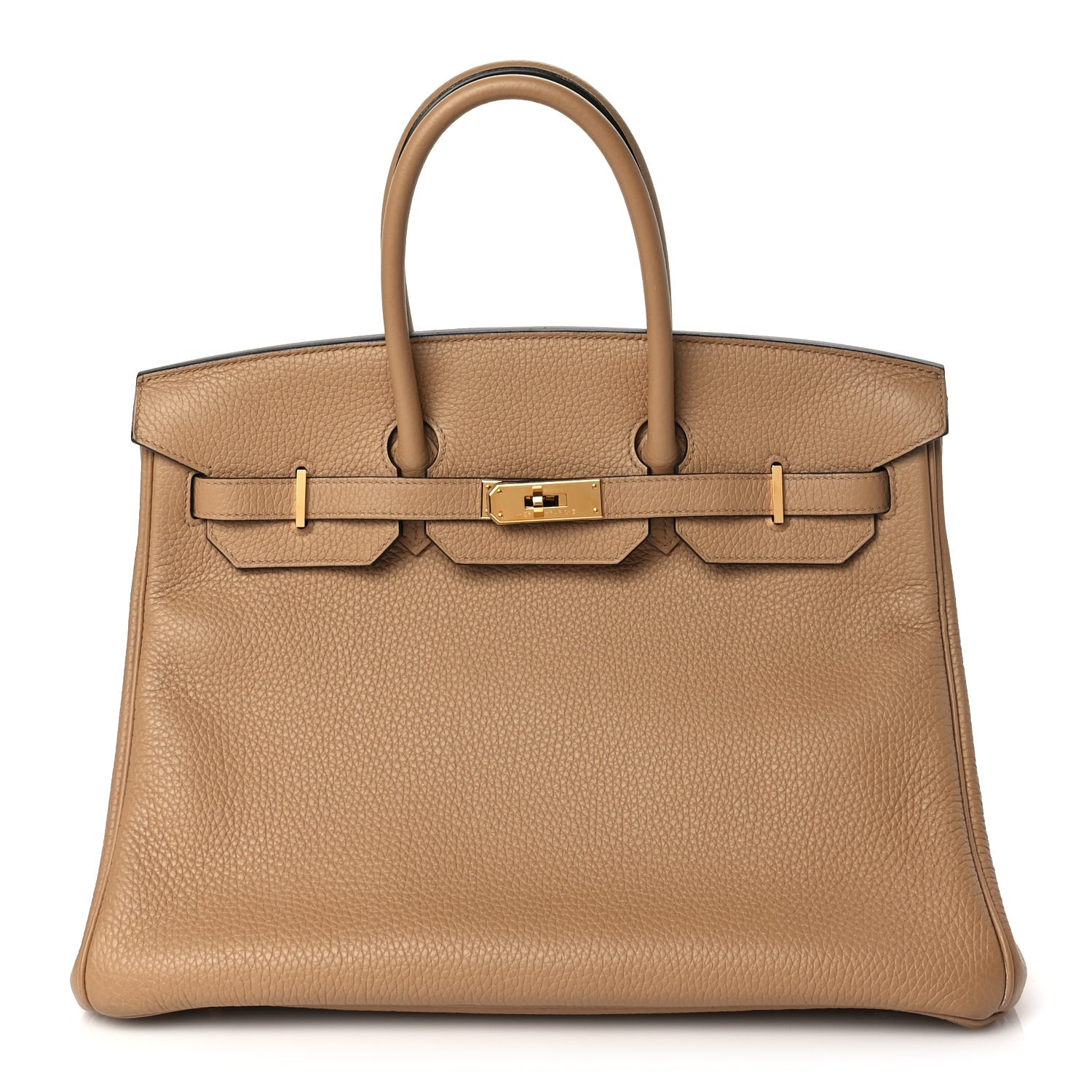 Hermes Taurillon Clemence Birkin 35 Chai 2 of 10