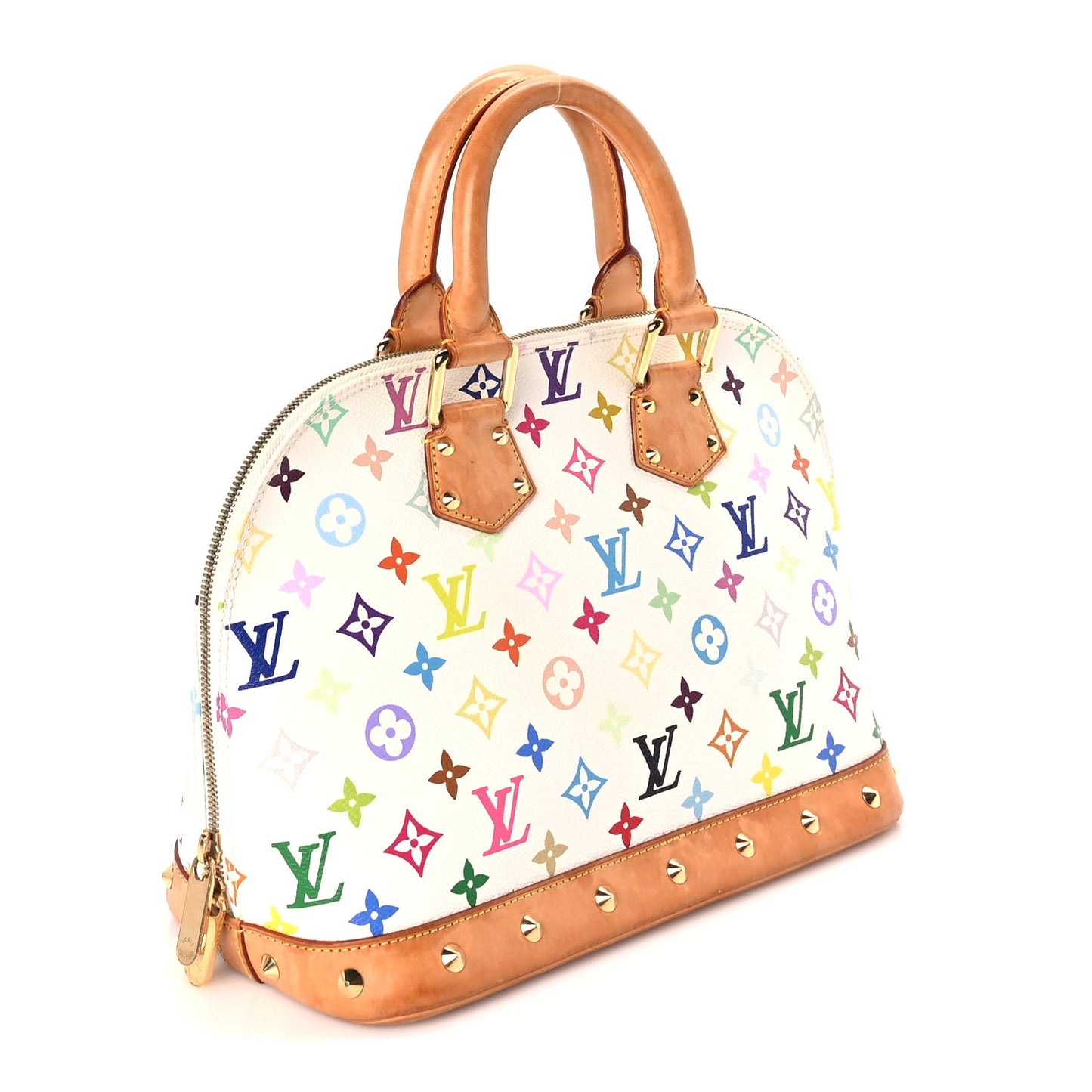 Monogram Multicolor Alma  White