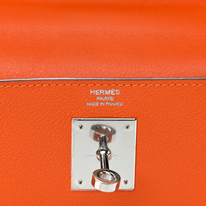Hermes Evercolor Kelly Retourne 28 Orange 5 of 13
