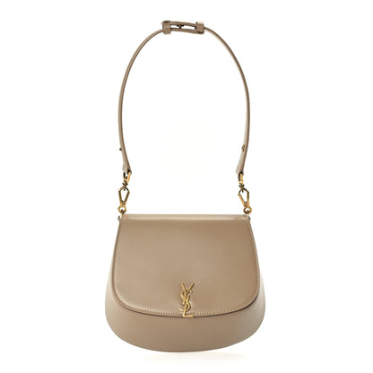 Saint Laurent Box Calfskin Voltaire Top Handle Bag Dark Toffee 1 of 8
