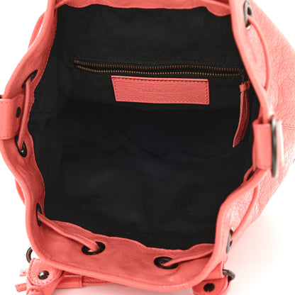 Balenciaga Agneau Classic Hardware Mini Pompon Rose Azalee 5 of 11