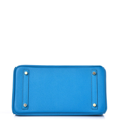 Hermes Epsom Birkin 30 Bleu Zanzibar 6 of 26