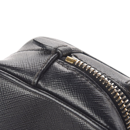 Prada Saffiano Mini Camera Crossbody Bag Black 11 of 11