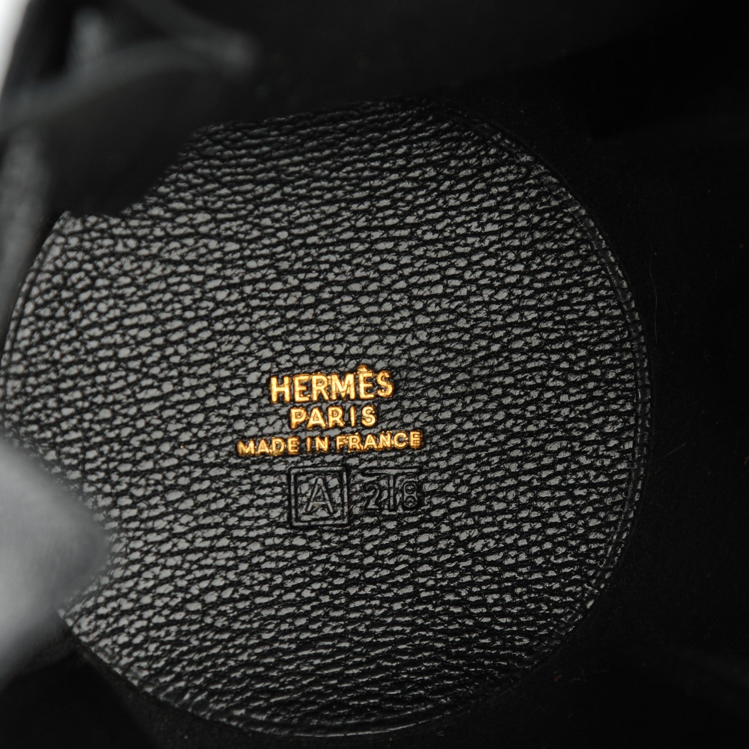 Hermes Chevre Vespa Pouch Black 5 of 6