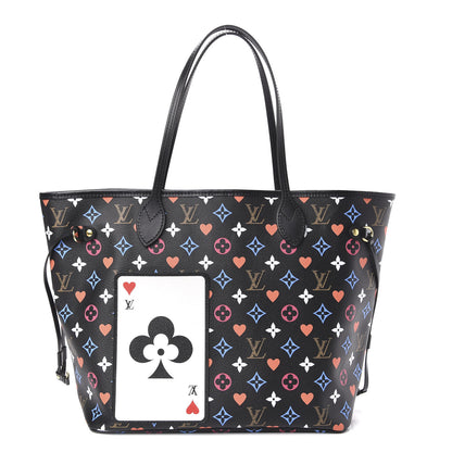 Louis Vuitton Game On Neverfull MM Black 1 of 10