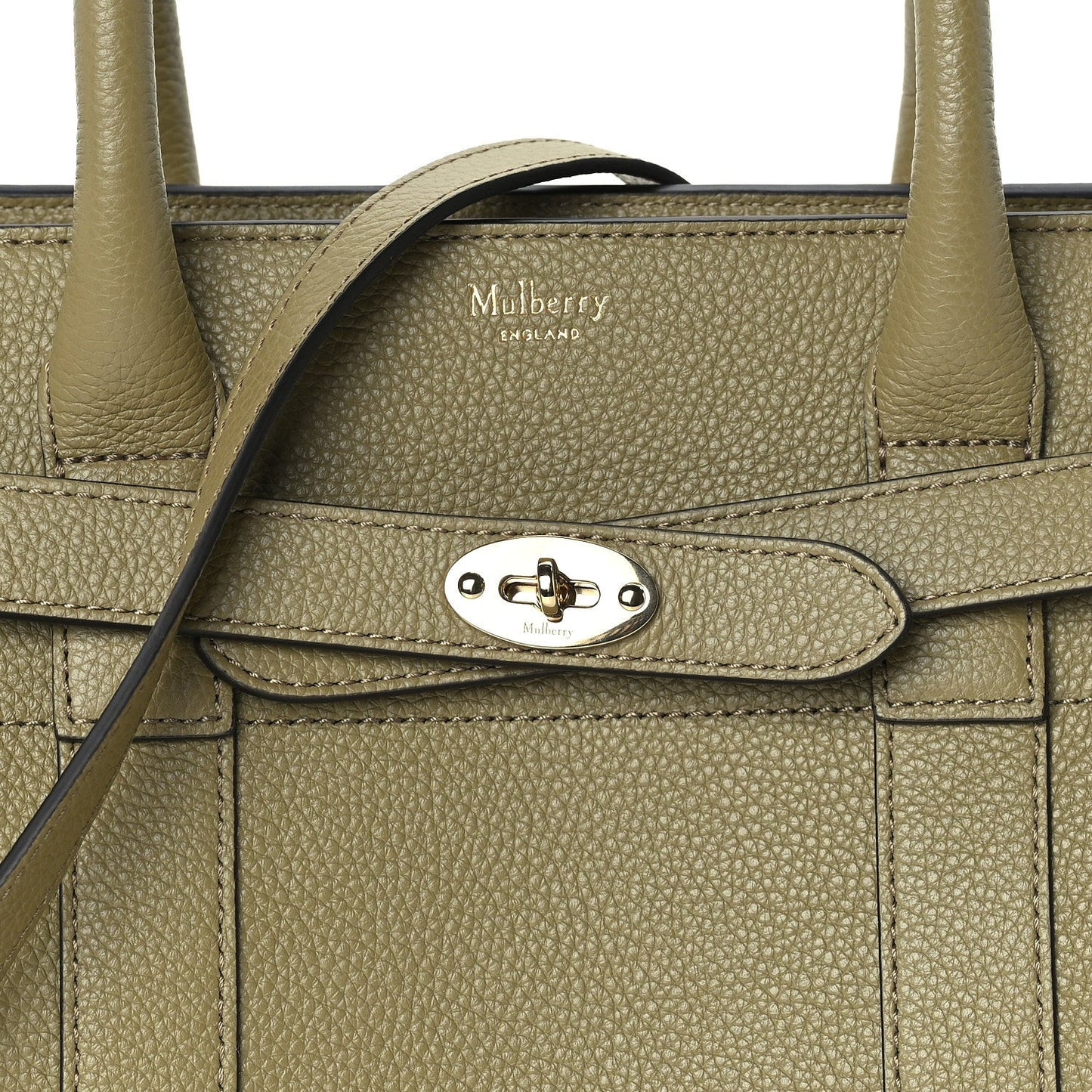 Small Classic Grain Mini Zipped Bayswater Green