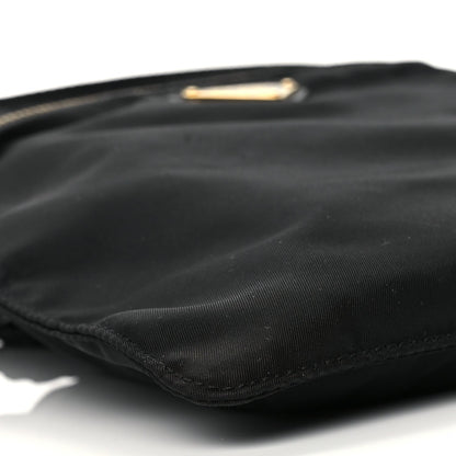 Prada Nylon Vela Flat Messenger Bag Black 8 of 11