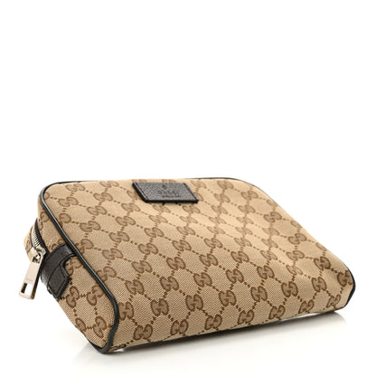 Gucci Monogram Belt Bag Dark Brown 4 of 10