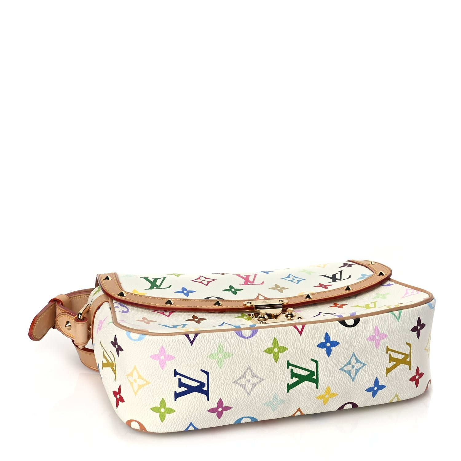 Louis Vuitton Monogram Multicolor Sologne White 5 of 16