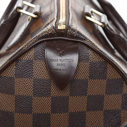 Louis Vuitton Damier Ebene Speedy 25 7 of 13