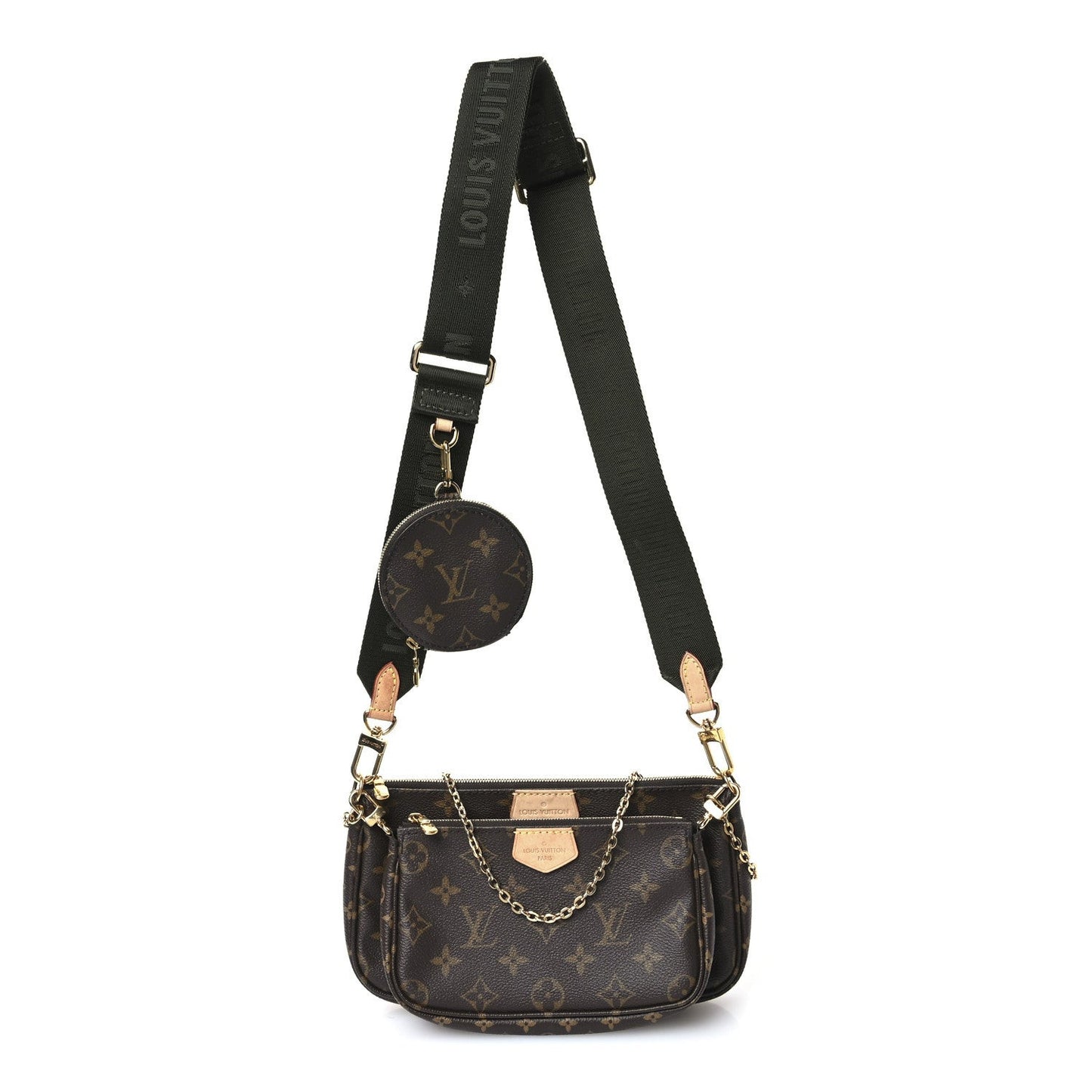 Monogram Multi Pochette Accessories Kaki