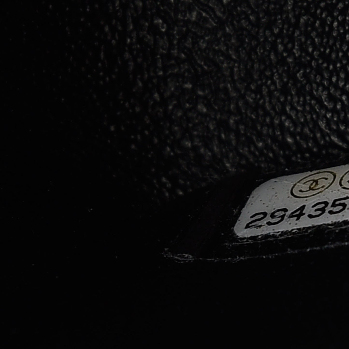 Lambskin Quilted Mini Rectangular Flap Black