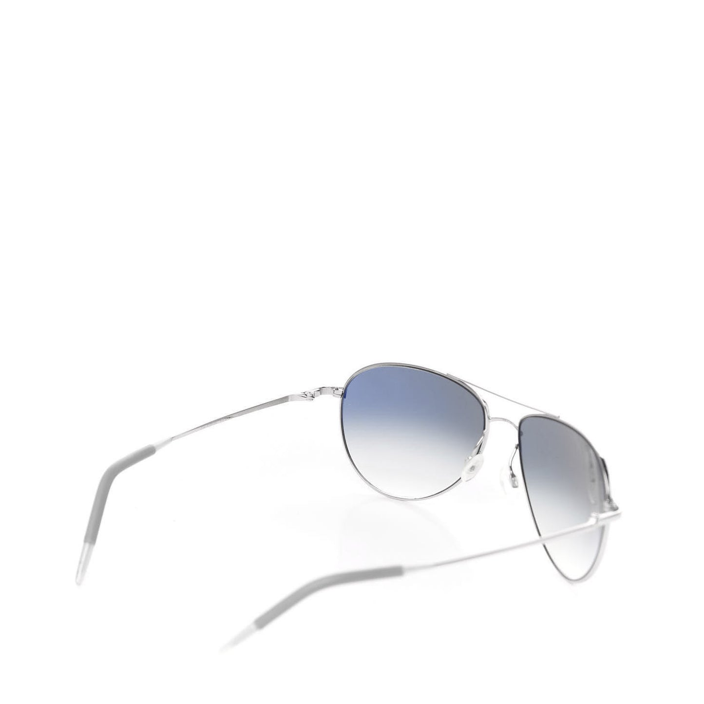 Benedict Aviator Sunglasses Silver