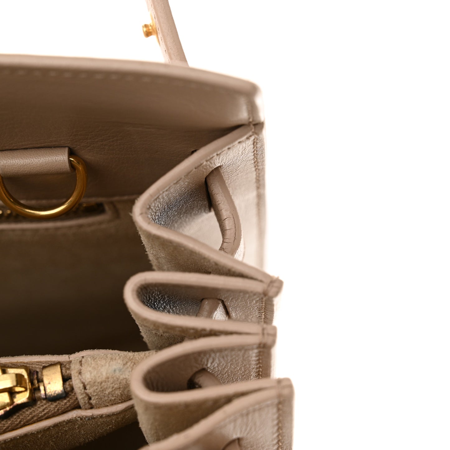 Calfskin Small Sac De Jour Nude Powder