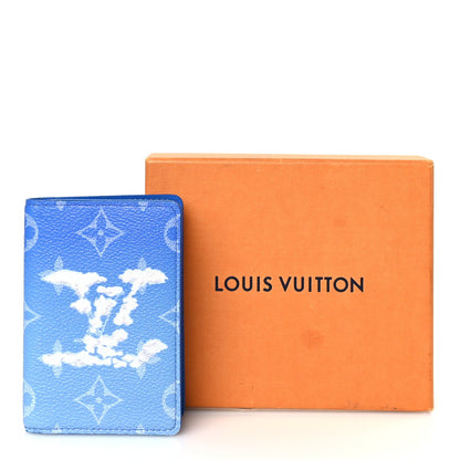 Louis Vuitton Monogram Clouds Pocket Organizer Blue 8 of 8