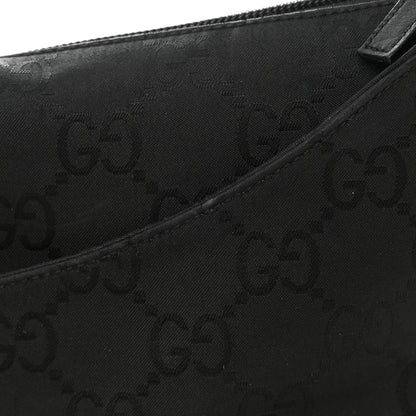 Gucci Nylon Monogram Extra Large Satchel Black 12 of 12