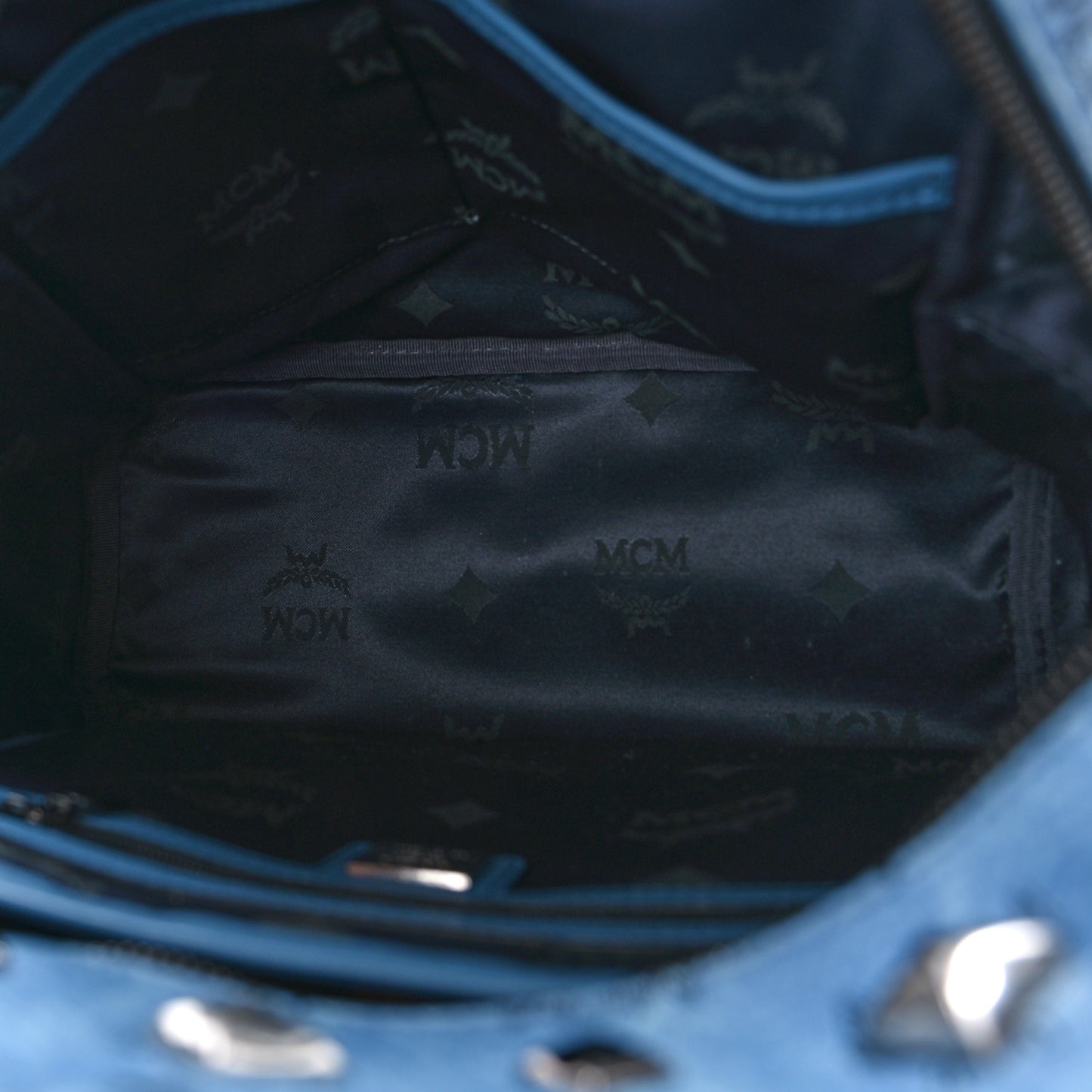 Visetos Studded Small Stark M Backpack Blue