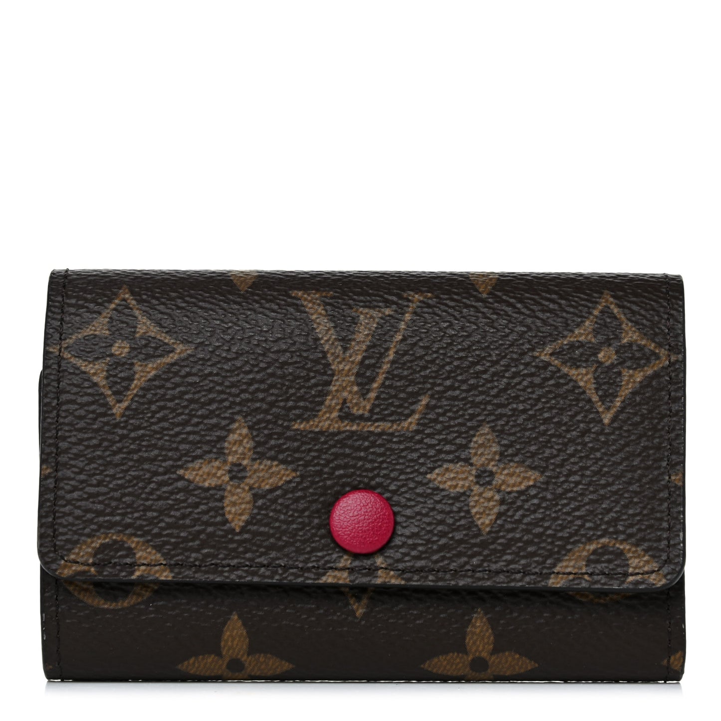 Monogram 6 Key Multicles Holder Fuchsia